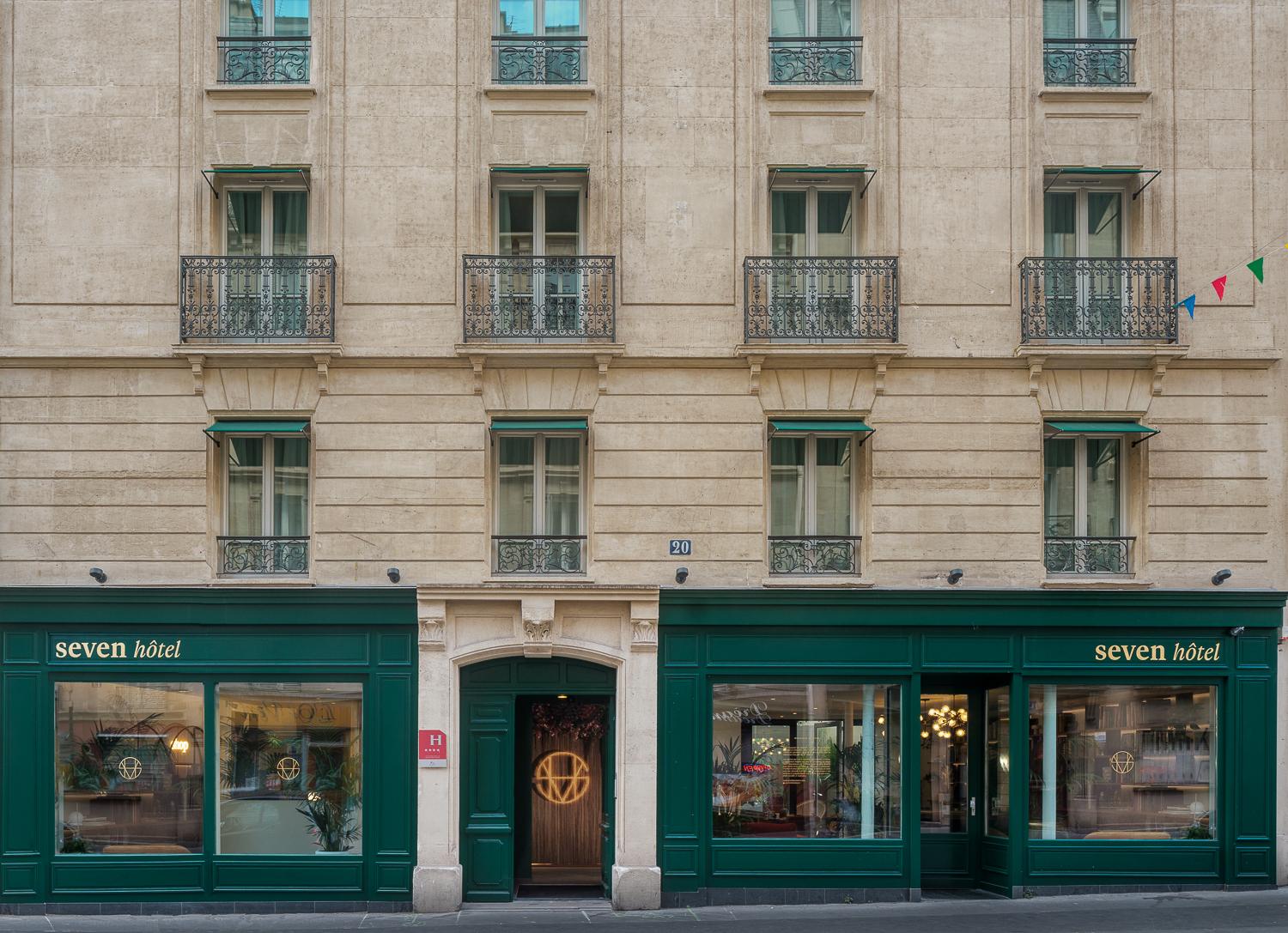 Seven Hotel París Exterior foto